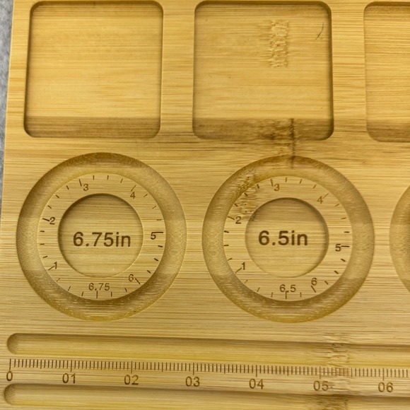 Bracelet Bead Board Bamboo Jewelry Making Supplies Wood Bead Tray - Picture 5 of 9